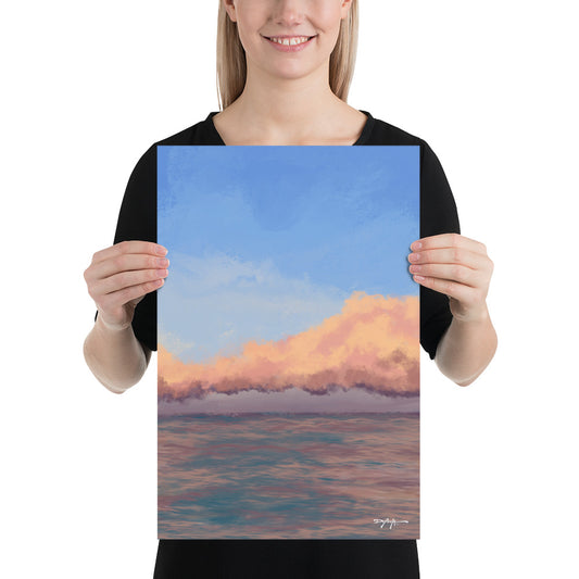 Blue Dream Coastal Ocean Art Fine Art Print 18 x 24"