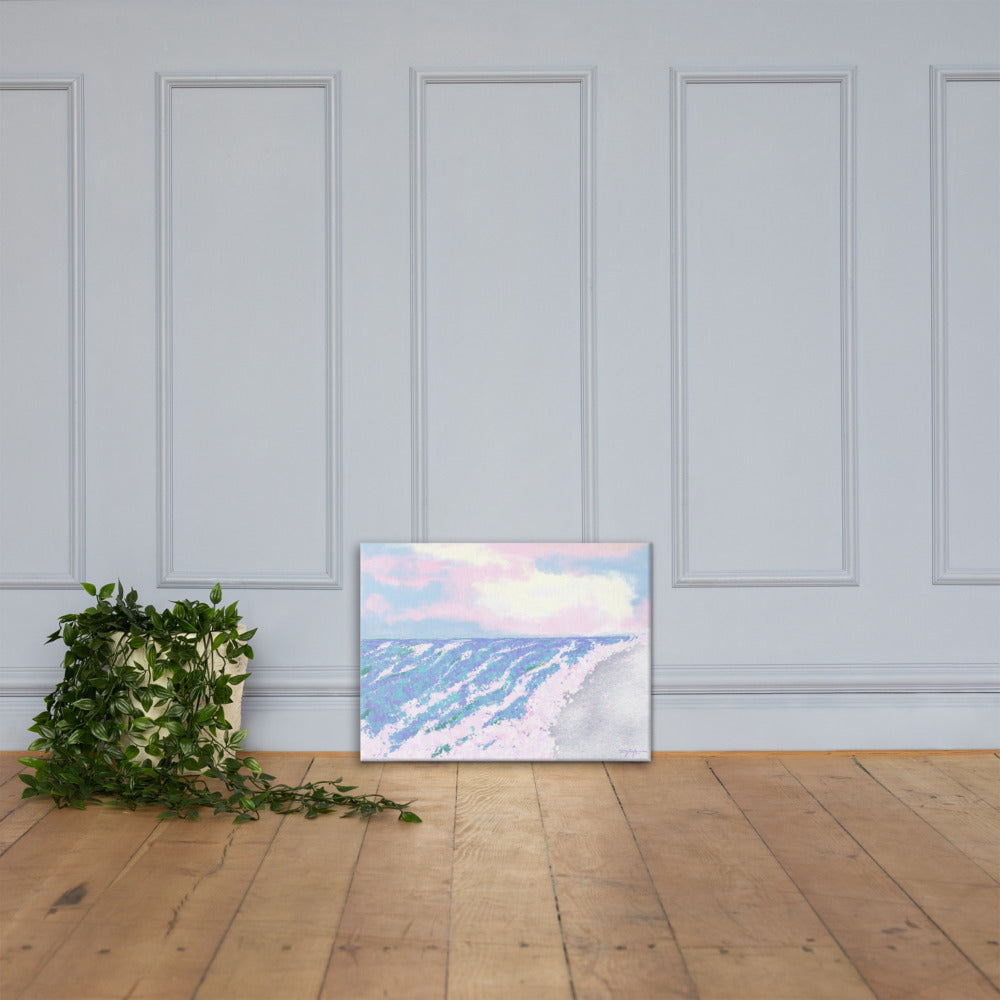 Serenity Beach Fine Art  Landscape Canvas 18" x 24"