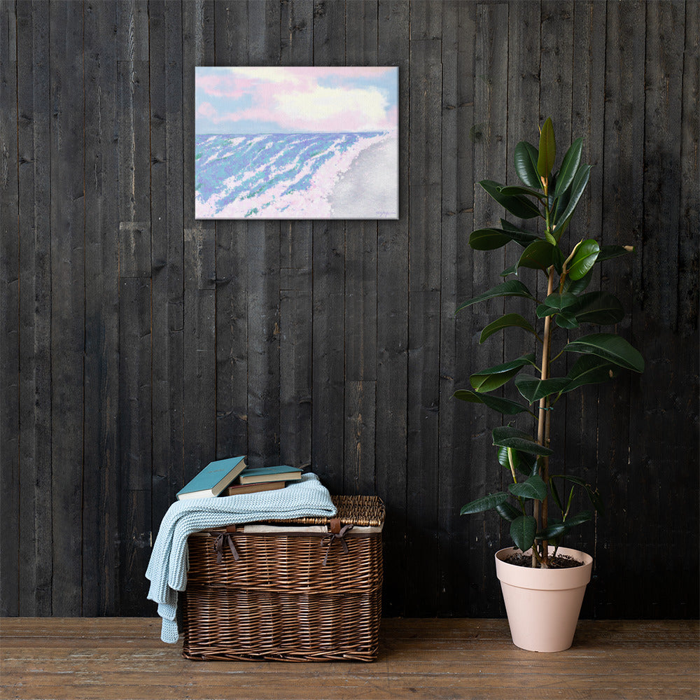 Serenity Beach Fine Art  Landscape Canvas 18" x 24"