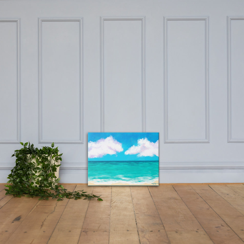 Caribbean Blues Fine Art  18" x 24"