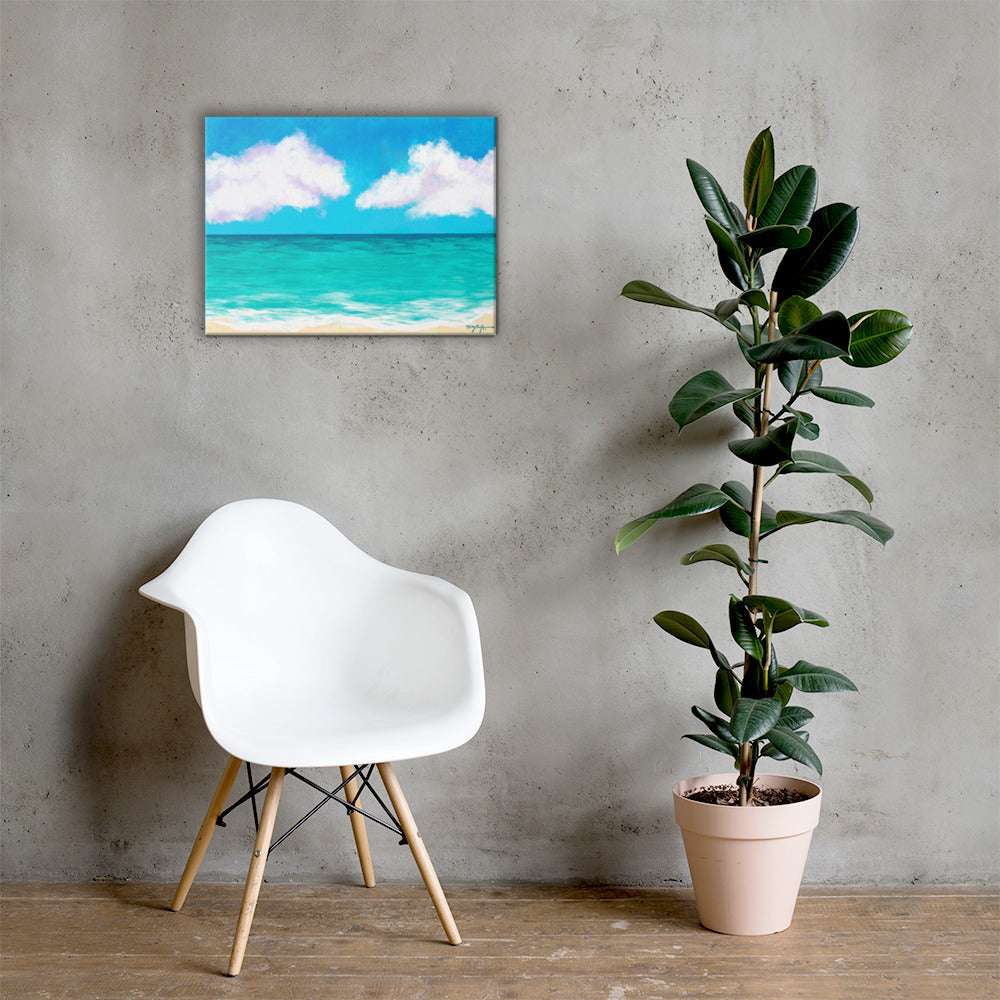 Caribbean Blues Fine Art  18" x 24"